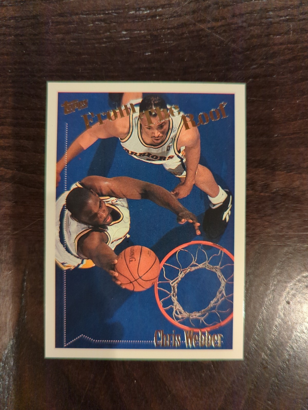 1994-95 Topps Chris Webber #48 "From the Roof" HOF