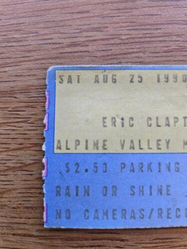 Stevie Ray Vaughan SRV - 8/25/90 Alpine Valley Concert - Eric Clapton Buddy Guy - Picture 3 of 10