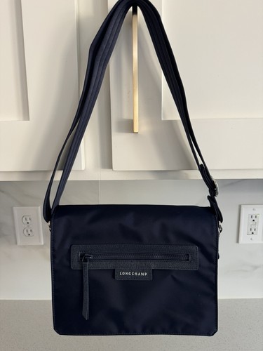 Longchamp Messenger Crossbody Bag Navy Blue - Picture 1 of 5