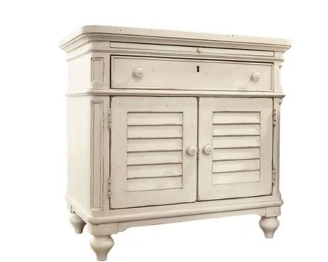 Paula Deen Steel Magnolia White Nightstand eBay