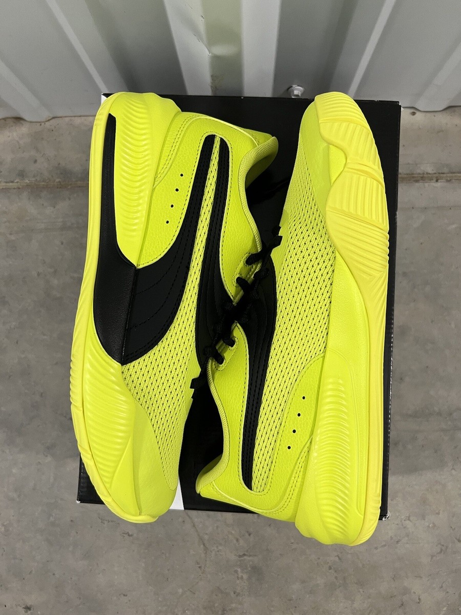 Puma Triple Yellow Glow Volt Black Men Basketball Shoe 195217-03
