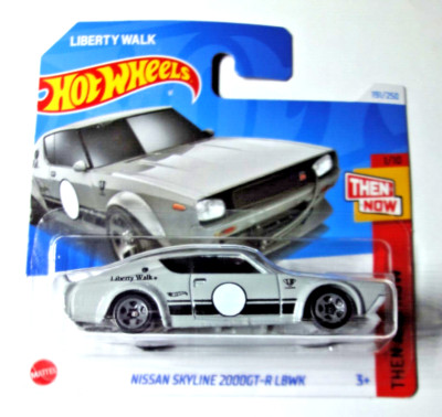 Hot Wheels - Nissan Skyline 2000 GT-R LBWK - Liberty Walk - THEN and NOW 2024