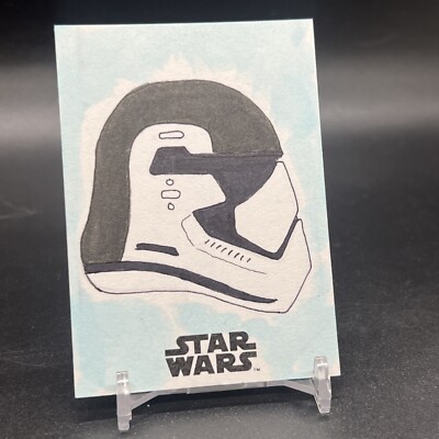 2018 Topps Star Wars The Last Jedi 1/1 Sketch by Brandon Pyle | eBay