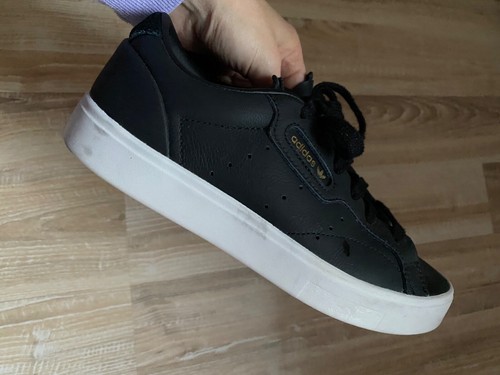 Adidas Sleek-Sneaker low black Damen - Bild 6 von 6