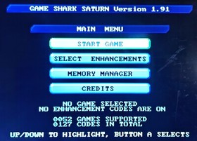 Sega Saturn Game Shark Complete CIB Game Enhancer Memory Cheats Tested Works