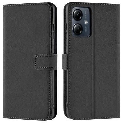 Book Case für Motorola Moto G54 5G Hülle Flip Cover Handy Tasche Schutz Hülle - Bild 1 von 4