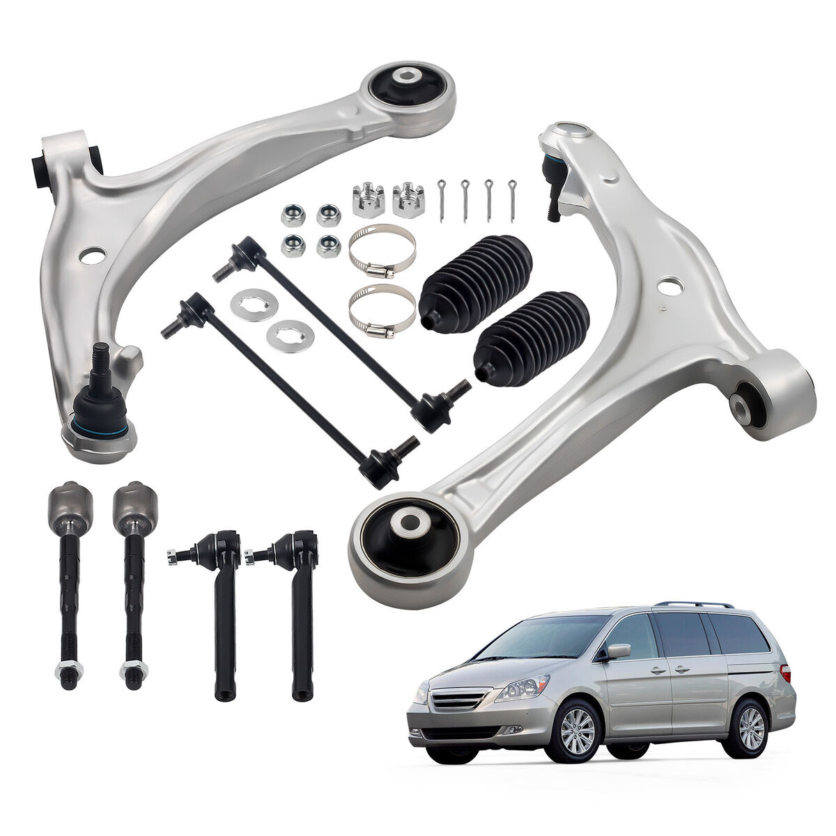 US Odyssey RL5 フロントスタビリンクロッド Amazon.com: 10 PCs Suspension Front Lower LH & RH Control