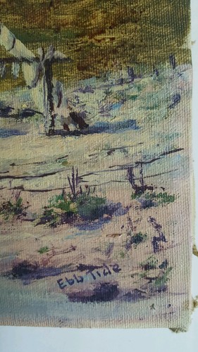 W R Thompson Oil Painting Berkeley Artist 1959 - Picture 5 of 12