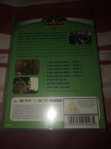 Teenage Mutant Ninja Turtles 3 Disc Collection DVD + The Next Mutation Mega Disc - 第 9/10 張圖片