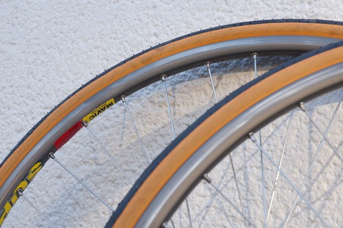 Laufradsatz Campagnolo C Record Naben hubs Mavic SUP Campagnolo 8 fach - Bild 7 von 9