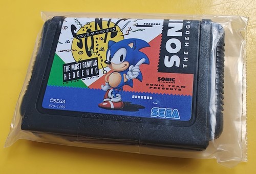Sega Mega Drive Mini with Sonic cart MIB unopened Asia Edition from Taiwan - Bild 3 von 11