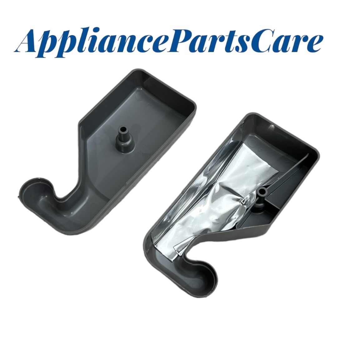 Whirlpool Refrigerator Hinge Cover Set WPW10337648, W10337648, 12962302AP