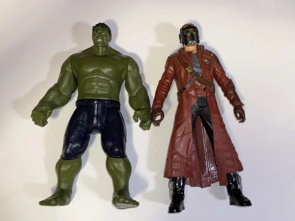 Figuras Marvel Hulk y Star Lord Foto 2 de 4