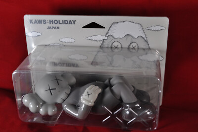 A - KAWS - Holiday Japan - Laying - Grey - Brand New in