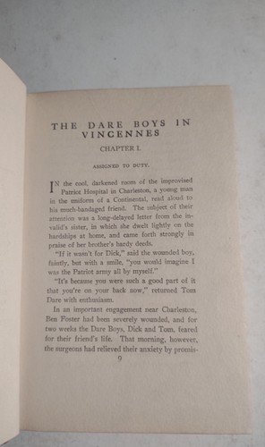 THE DARE BOYS AT VINCENNES 1912 by Stephen Angus Cox Hardcover Book. - Picture 5 of 10