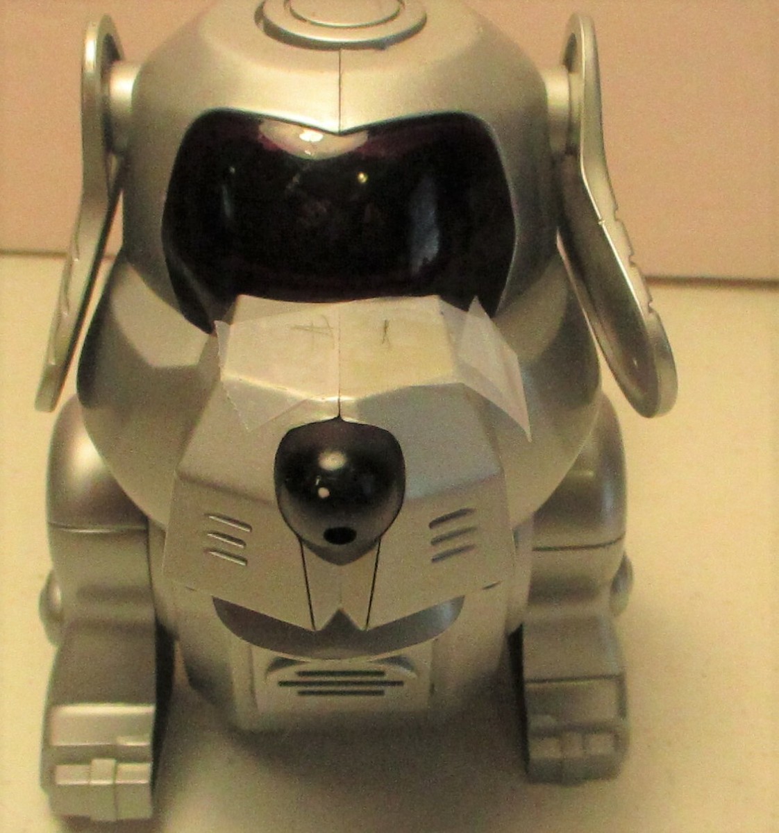 MｏDERN TｏYS製　SＩLVER PET Interactive Silver Robot Electronic Dog-Thunder Electronics