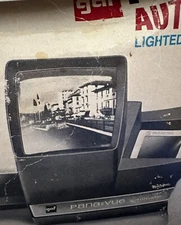 Vintage GAF Pana-Vue Automatic Lighted 2x2 Slide Viewer