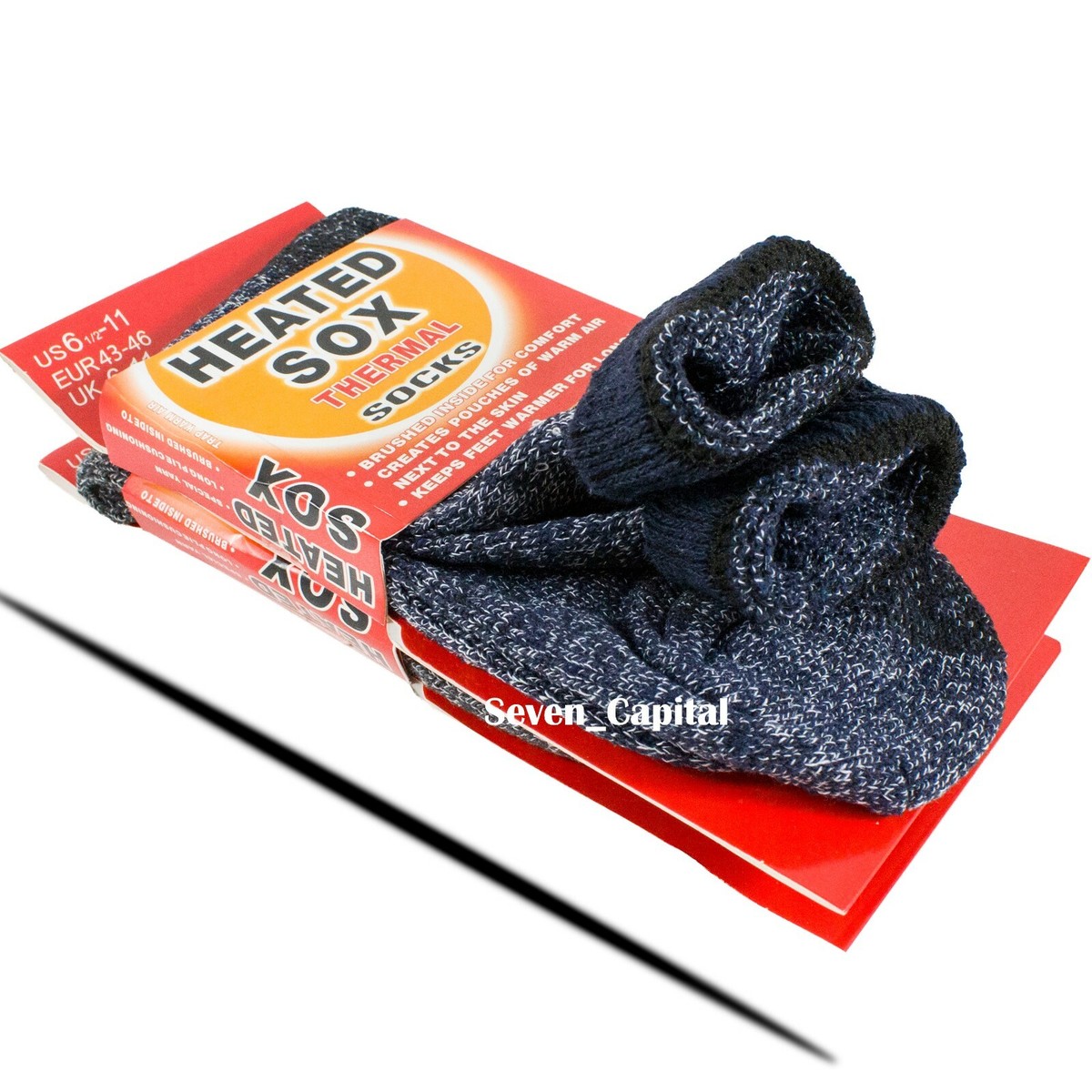 3 Pair Mens Winter Heavy Duty Heated Thermal Warm Socks Insulated Boot Sox 10-13 - Foto 7