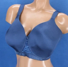 Vanity Fair Wireless Lined Full Coverage Bra Size 40DD #E7398