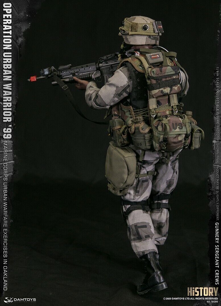 DAMTOYS 1/6 Action Figure Marine Corps Gunner Sergeant Major 12