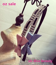 Women Lady Girl Bling Crystal Rhinestone Shine Hair band head Hoop Headband 