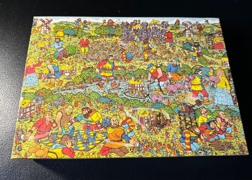 Wheres Waldo Gold Rush Childrens Jigsaw Puzzle VTG 90s NEW Unopened Box 100+ PCS - 第 1/6 張圖片