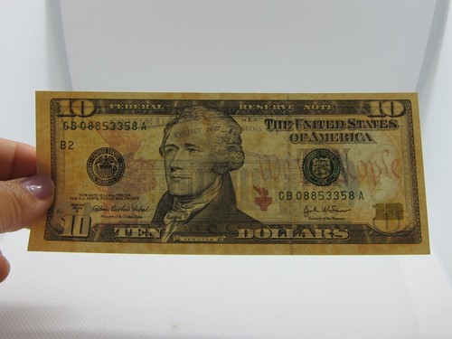 2004A $10 FRN #GB08853358A Uncirculated - Picture 4 of 5
