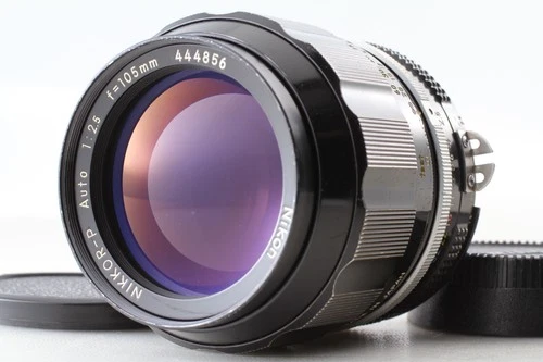 [Exc+5] Nikon Nikkor P. Auto 105mm f/2.5 Ai-converted Portrait Lens From Japan