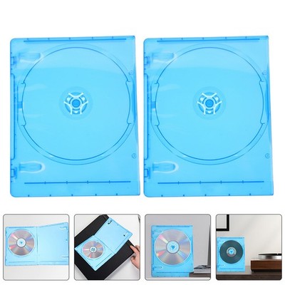 10 Pcs Cd Aufbewahrungsboxen Tragbare Cd-hüllen CD-Aufbewahrungshülle