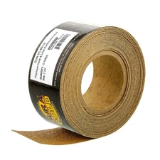 Premium - 60 Grit Gold - Hook & Loop Backing Longboard Continuous Sandpaper R...