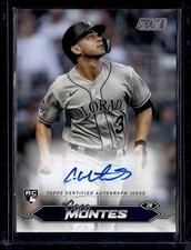 2024 Stadium Club Coco Montes Autographs Rookie Auto