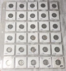 EARLY U.S. (Dimes) Barber/Mercury Lot of 30; ALL Different Dates! – “WOW!”