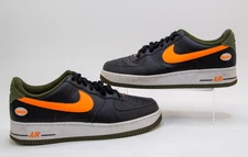 Nike Air Force 1 Low Hoops Black University Gold Rough Green DH7440-001 | Sz 11