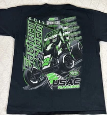 USAC Racing AMS Oil Sprint Car National Championship 2017 Eastern Storm Tee Sm
