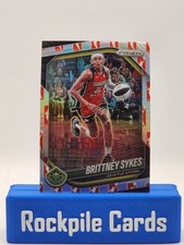 2025 Panini Prizm WNBA - Brittney Sykes #121 WNBA Logo Silver Prizm