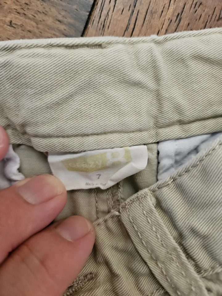 Новый Crazy 8 хаки шорты школьной формы. Размер 7 с регулируемой талией - Изображение 2 из 3