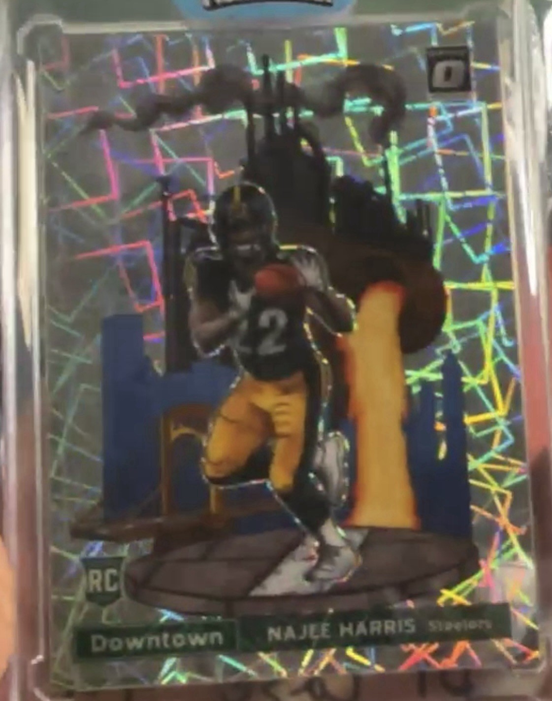 2021 Panini Donruss Optic Downtown Najee Harris Rookie