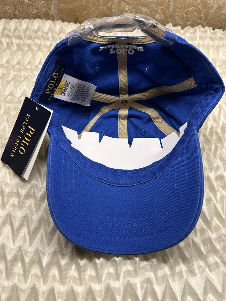 Polo Ralph Lauren Explorer Bear Ball Cap. BLUE SATURN. NWT - Image 4 of 4