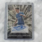 Konstantinos Karetsas Rookie 2025-26 Topps Chrome UCC Black Lazer Autograph