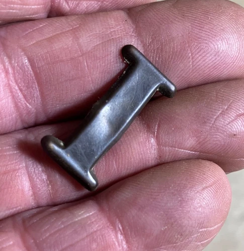 Dug Company Letter I hat pin/insignia-Found Ft. Craig New Mexico, in 1960's