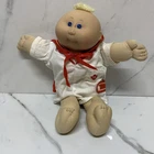 Cabbage Patch Kids Boy Doll Blonde Hair Blue Eyes 13inch Vintage 1982 Coleco CPK