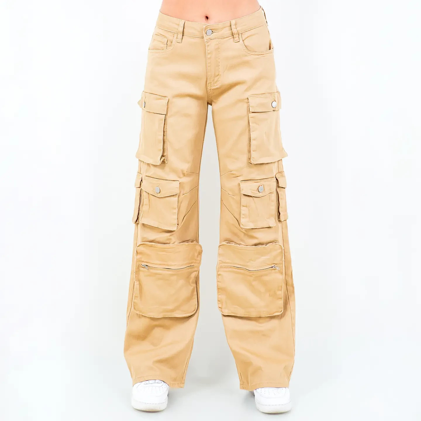 Plus Sized Women's Cargo Pants