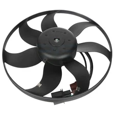 For 2006-2013 Audi A3 Volkswagen Passat l4 A/C Condenser Cooling Fan Assembly