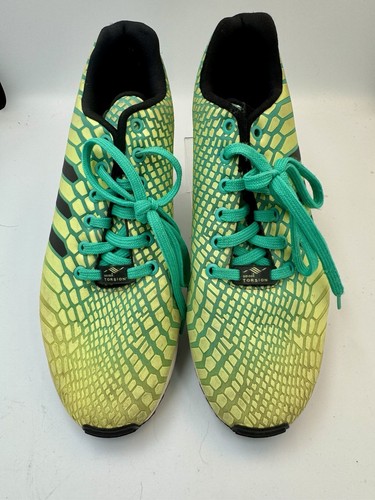 Adidas ZX Flux Xeno Frozen Yellow!! AQ8212 Size 9 MENS - Picture 2 of 11