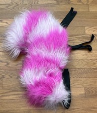 Disney Parks Cheshire Cat faux fur plush costume cat tail