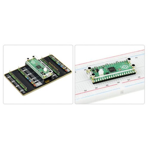 Clear Acrylic Top&Bottom Panel Case With Customs Key Cap for Raspberry Pi Pico S - Afbeelding 12 van 15