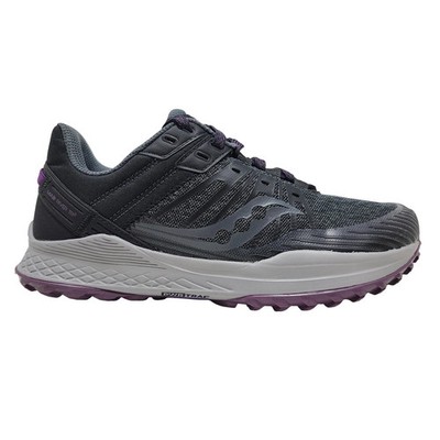 Saucony Mad River TR2 Womens Trail Running Shoes Black Mauve Womens Size 8 NWB