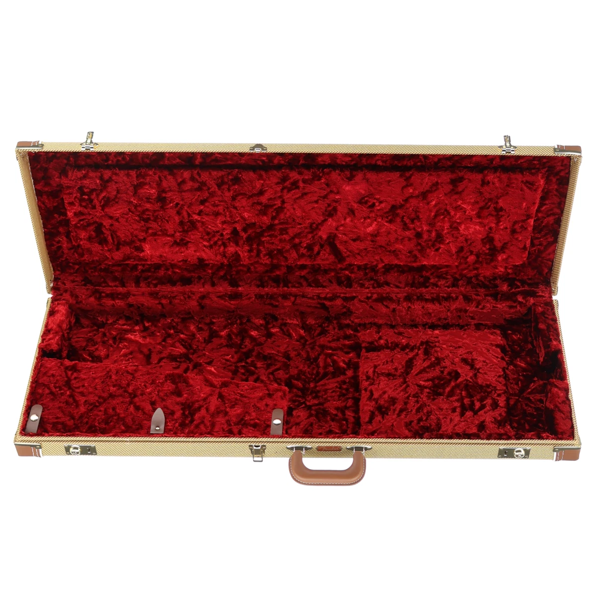 ベース Fender USA Tweed Hard Case Bass Vintage Fender Classic Series Wood Case for Precison Bass/Jazz Bass