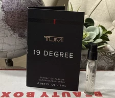 Tumi 19 Degree Extrait de Parfum, 2ml/0.06oz Sample Spray Vial Z3