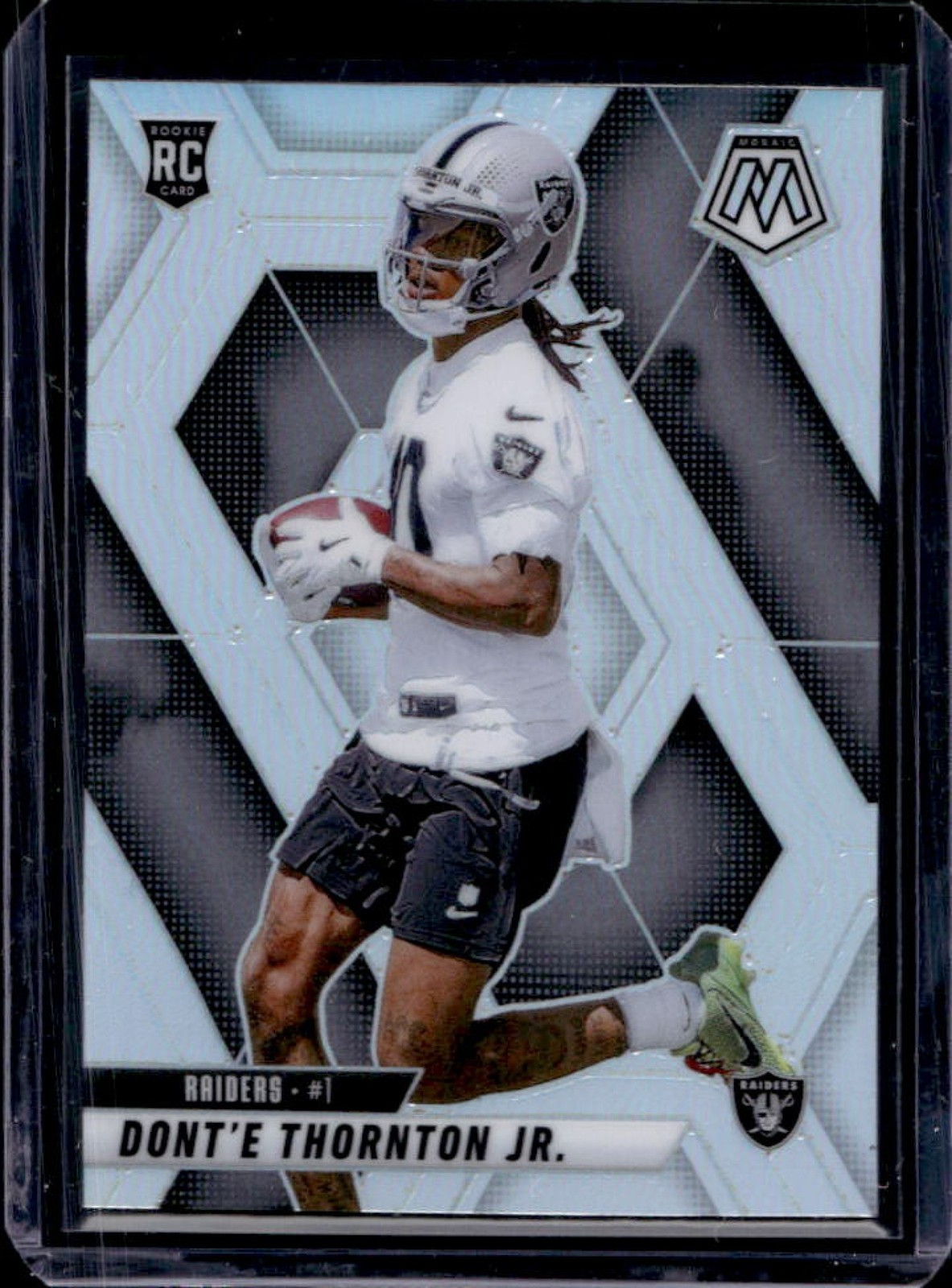 2025 Panini Mosaic Dont'e Thornton Jr. Rookies RC Silver Prizm #369 Volunteers